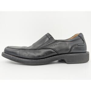 EUC Black Leather Ecco Loafers w Arch Support Size 42 (US 8 - 8.5) SAS Diplomat